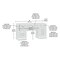 Sauder Executive Desk, 21.18 in D X 29.76 in H, 59.06 in W X Engineered wood 418299 - alternate 3